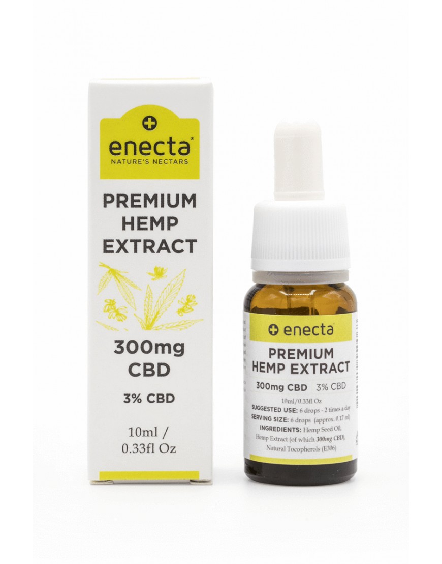 Enecta 3% CBD Έλαιο Κάνναβης 300mg – 10ml