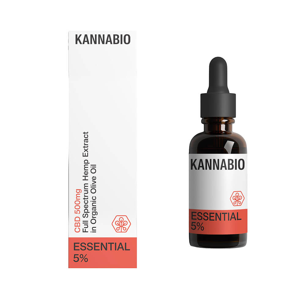 Kannabio Essential CBD 5% 500mg – 10 ml